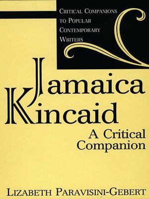cover image of Jamaica Kincaid